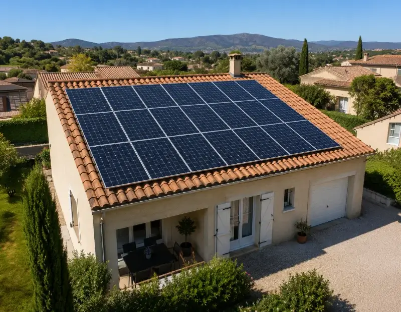 Prime à l'autoconsommation panneaux solaires Uzein — aide financière de l'État